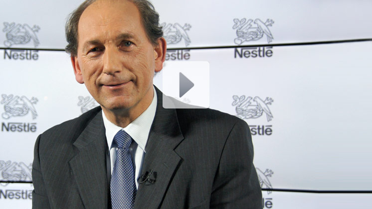 Paul Bulcke, CEO de Nestlé S.A. annonce les résultats 2012