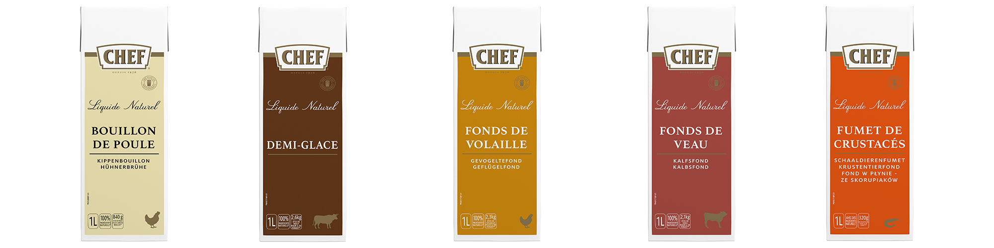 Gamme produits Chef