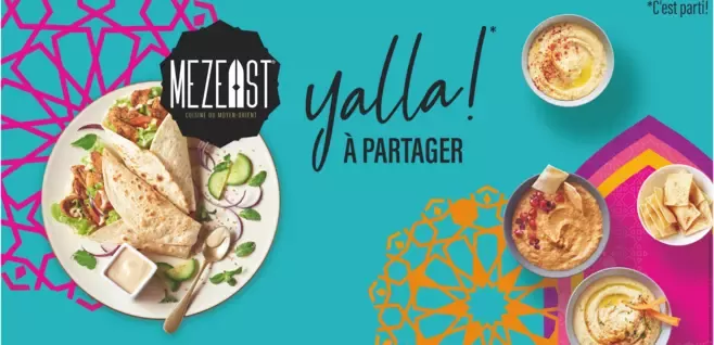Nestle lance Mezeast, les plats du moyen orient à partager !