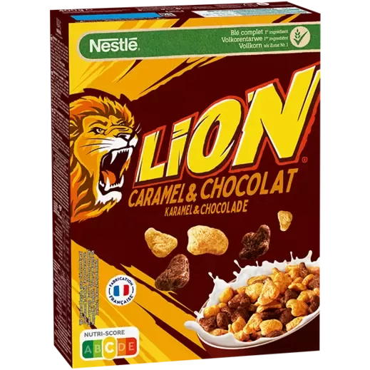 céréales LION® Chocolat et Caramel