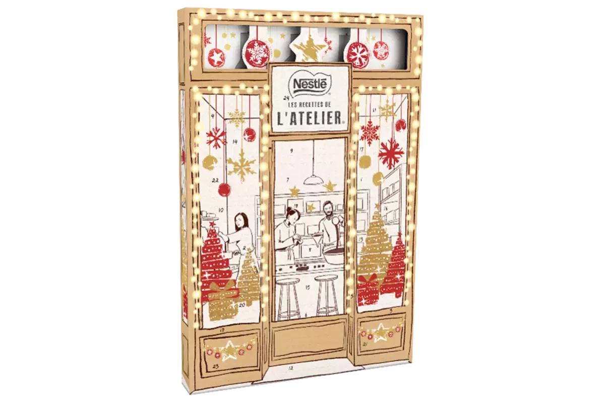 Calendrier festif Les Recettes Atelier