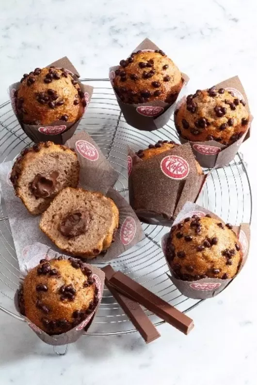Muffins fourrés KitKat® Délifrance