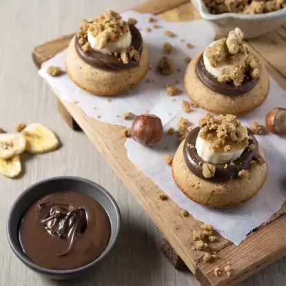 NESTLÉ® Confectionery Crumbcakes Banane Pâte à tartiner NESTLÉ DESSERT®