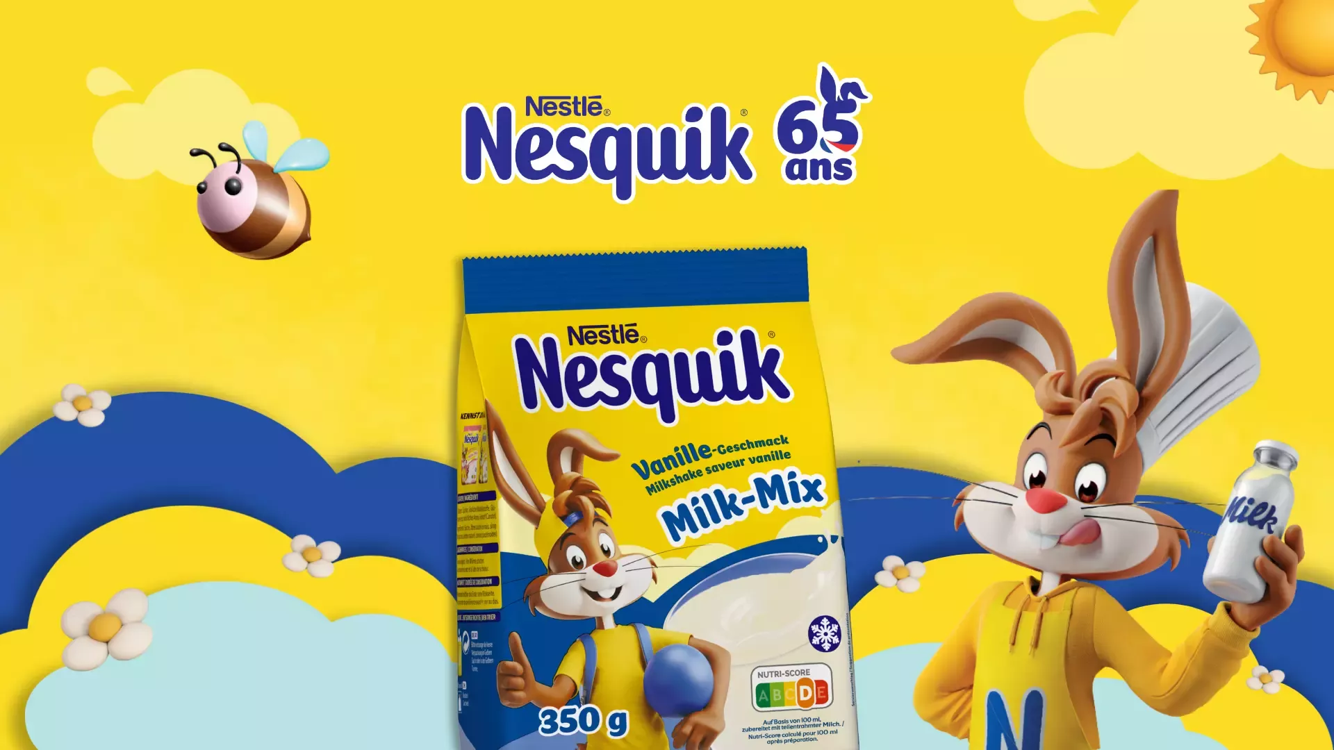 Visuel du NESQUIK® Milkshake Saveur Vanille