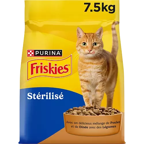 Friskies Chat Stérilisé Poulet Dinde Légumes 7,5kg
