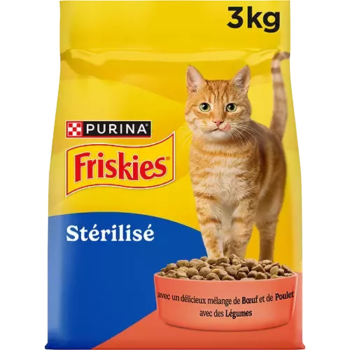 Friskies Chat Stérilisé Boeuf Poulet Légumes