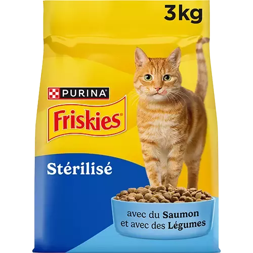 Friskies Chat Stérilisé Saumon Légumes 3rg