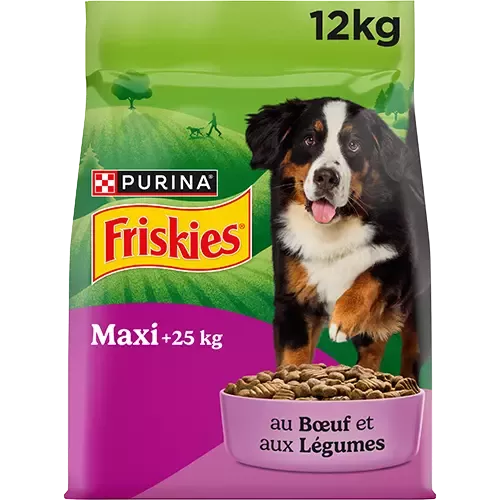 Friskies® Maxi - Croquettes pour chien au bœuf​