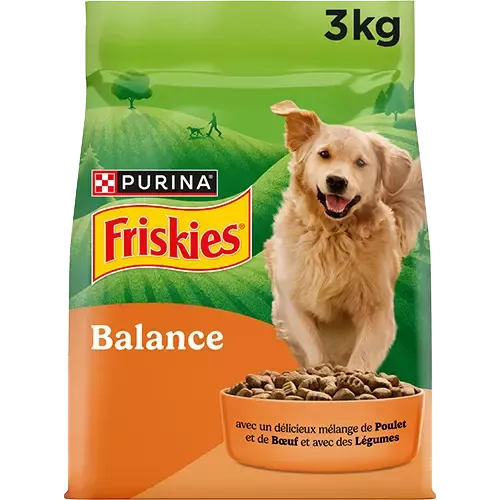 Friskies® Balance - Croquettes équilibrées pour chien au poulet et au boeuf​